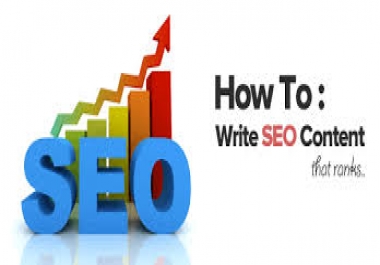 I WILL WRITE GOOD ARTICLES - 50 OF YOUR SEO WORK IS DONE WITH THIS ARTICLES.
