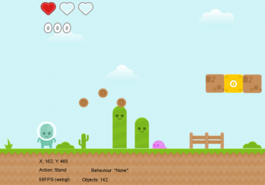 Create a 2D mobile game
