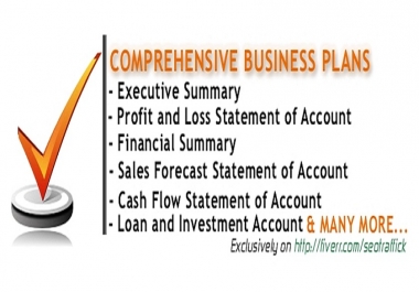 WRITE A DETAILED AND COMPREHENSIVE BUSINESS PLAN