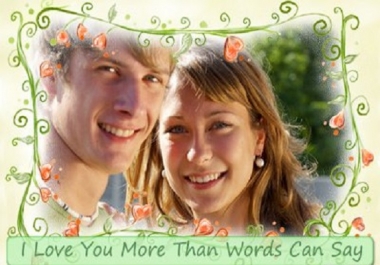 create you a special picture for Valentines day