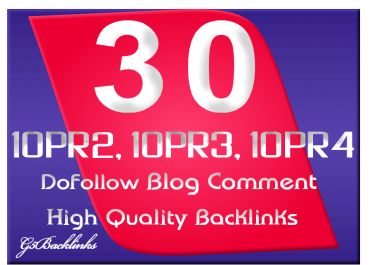 I will give blog comment 10 PR2,  10 PR3,  10 PR4