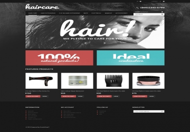 Simple html template