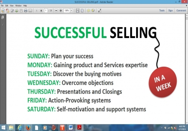 Successful Selling Income Solution