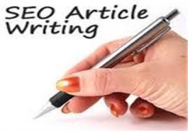 I will write an original SEO friendly article on any topic