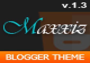 Metro Magz Blogspot Template