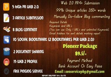 SEO Backlinks Service Avialable