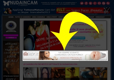 nudaincam add your link banner 728x90 for 31 days on Nudaincam. com for