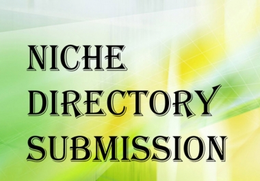 do 15 niche directories submissions manually