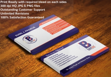 I will design an Eye Catching Business Card with bonus