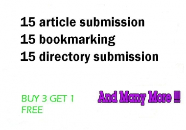 Boost your website high rank with Bookmarking and submission for