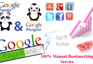 I will give 135 plus Backlink High Pr Social Bookmarking site