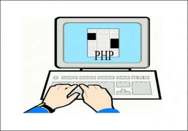 I will install php script