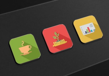 I will design a professional and eye catching app icons