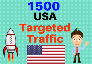 1500 USA TARGETED Human traffic to your web or blog site. Get Adsense safe and get Good Alexa rank