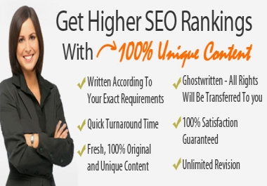 I will write two 500 words Original SEO articles