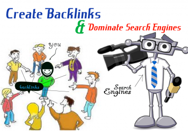 create 132+ DOFOLLOW High PR2-PR7 Highly Authorized Google Dominating BACKLINKS