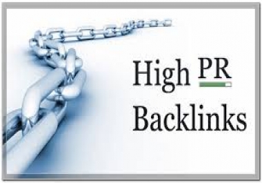 Provide 150 High PR Backlinks Real Dofollow Links for 5