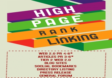 Improve your site rank by MANUALLY created HIGH PR BACKLINKS