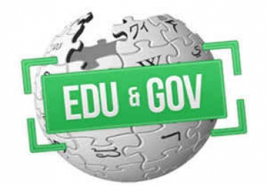 I Will Do 20. edu. gov pr3+ to pr7 white hat and dofollow backlink with report