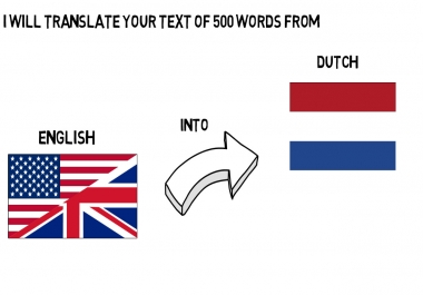 Translating English to Dutch really fast and in detail