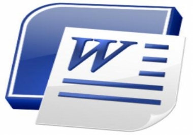 i will write you 1000 to 1500 words using Microsoft word