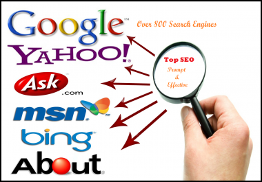 submit Your Website to 800plus Search Engines