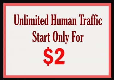 Start with real Website Traffic
