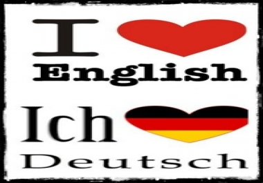 I will translate any text from English into German up to 400 words
