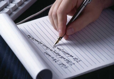 I will write up to 500 words on anything.