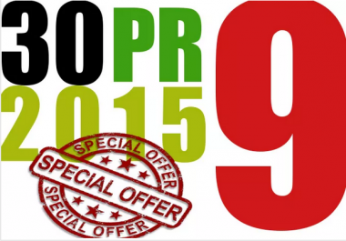 I will manually do 30 PR9 Safe SEO High Pr Backlinks 2015 Best Results