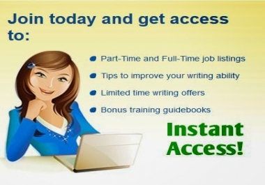 Legit Writing Job Online