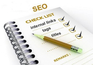 a detailed SEO report for your website