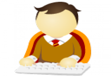 Awesome One page website with chat support