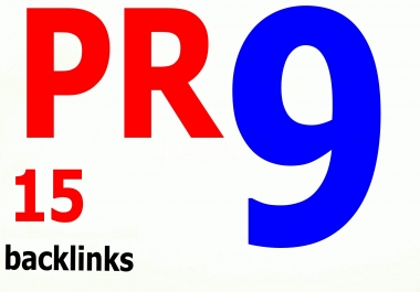 I will do manually 15 PR9 Dofollow profile backlinks in only 24 hours