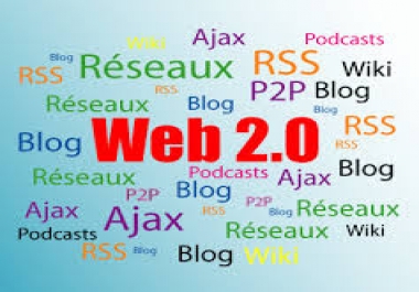 Manual Authority Backlinks from 50 PR4 to PR9 WEB 2.0