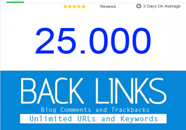 post 25,002 Blogs Comments,  Backlinks,  first page google