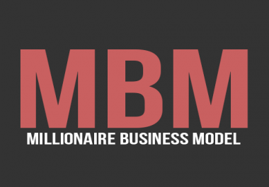 Millionaire Business Model - Start By Earning 1 Million Dollar