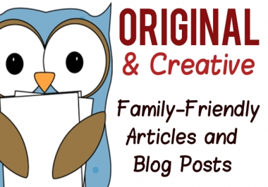 I Will Write An Original 500 Word Article