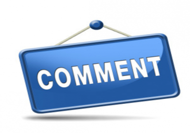 I will write 5 meaningful comments on your blog