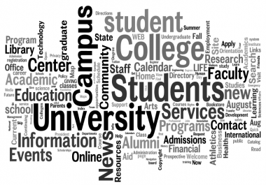 Make you three tag clouds any shape