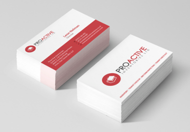 I will design OUTSTANDING business card