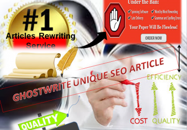 I will write original SEO content