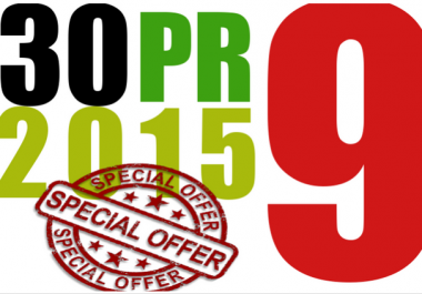 I will manually do 30 PR9 Safe SEO High Pr Backlinks 2015 Best Results