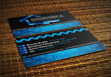 I will create an amazing and unique business card