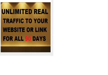 drive Unlimited Real Traffic To Website