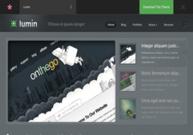 Lumin - Elegant Theme