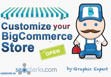 i will customize your Bigcommerce store
