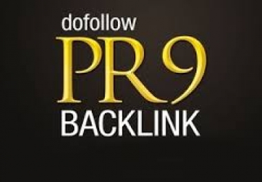 manually Build 50 High AUTHORITY PR9 Backlinks and rank Fast