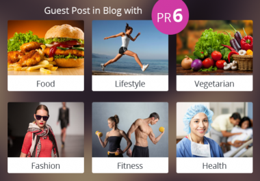 I will give You A Guest Post in Health Lifestyle Blog