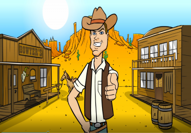 Brilliant Old West 2D Animation For You